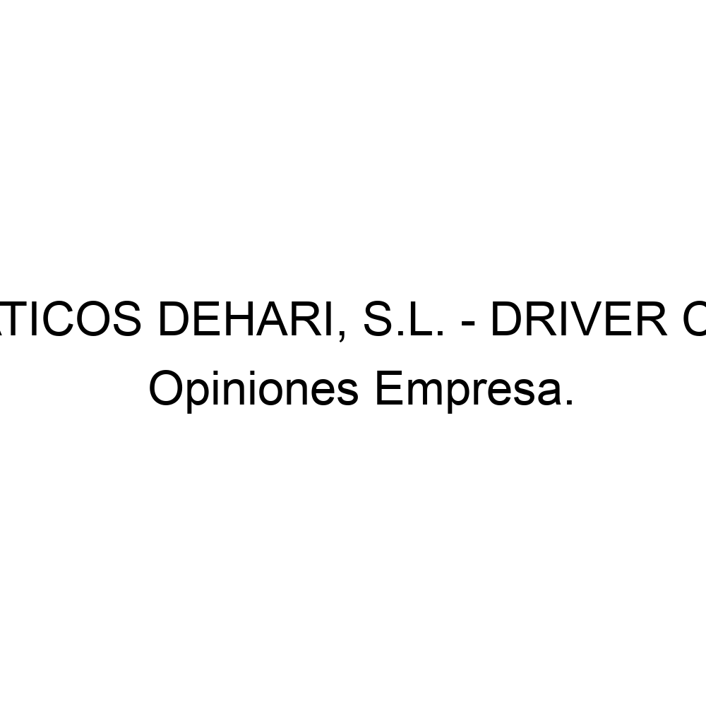 opiniones-neumaticos-dehari-s-l-driver-center-madrid-917412944